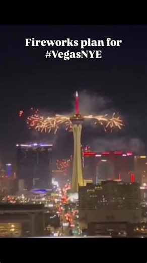 City of Las Vegas on Instagram: "From #DTLV to the Strip, the fireworks plan for #VegasNYE is lit! 😉🎆 The theme for revelers celebrating at the @fremontstreet is “Countdown Under The Canopy™,” while those ringing in America’s Party on the Strip will be “Rockin’ into 2026 Vegas Style.” 🎊 -Fireworks will light the sky from 10 Strip properties this year instead of nine (check video for list of properties). The Palms is a new addition to the fireworks roster, and the Plaza Hotel & Casino will hel