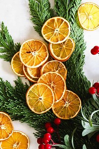 1.5M views · 3K reactions | Get the full how-to: https://fitfoodiefinds.com/dried-orange-garland/ Dried Oranges might be the cheapest and easiest way to spice up your holiday decor. Add it to your wreaths, make orange garland or throw it in a cocktail and BAM it’s instantly festive. | Fit Foodie Finds | Facebook