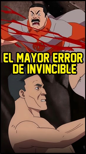 El mayor error de Invincible | Invincible #invincible #comics #shorts