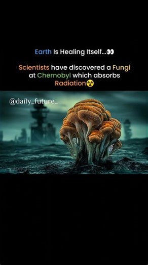 Cosmic News on Instagram: "In the midst of one of the most infamous nuclear disasters, nature reveals its incredible resilience. Scientists have discovered a remarkable fungi in Chernobyl that absorbs radiation, turning one of the world’s most toxic environments into a testament of Earth’s ability to heal itself. This black fungi, known as Cryptococcus neoformans, thrives in high-radiation areas, transforming gamma radiation into chemical energy through a process similar to photosynthesis. It's 