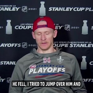 Corey Perry discusses the collision with John Tavares. | TSN