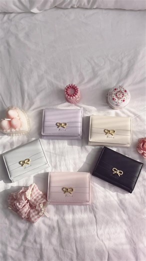 Bow wallets🎀#cute #fyp #wallet #bowwallet #coinpurse | wallet
