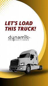 Let's get this truck loaded! • • • • #dynamic #dynamicproductions #dynamicusa #lighting #video #audio #experiential #eventproduction #fyp #explore #events #bts #behindthescenes #truckload #trucking #loading | Dynamic Productions