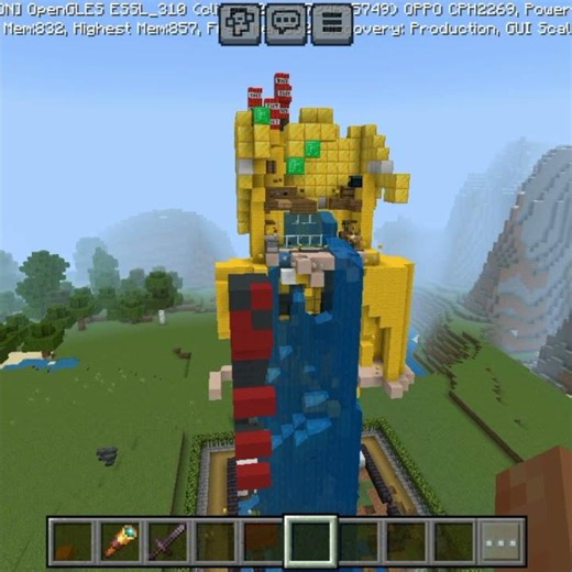 I Destroyed Techno Gamerz Statue with TNT in Minecraft! 😱💥 #gaming