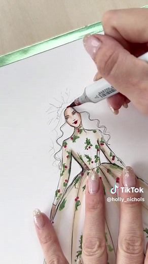 Fashion Illustration Techniques with Copic Markers