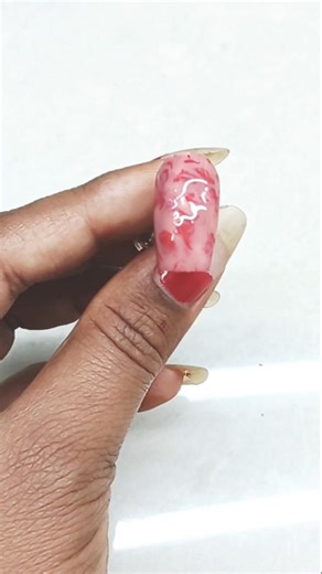 bloody nail art design for beginners 💅✨#simplenails #viralvideo #nails #nailartdesigns #naildesigns