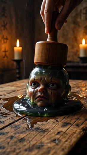 Dark Slime ASMR Rolling Experiment. ‪@slimehorror-ai‬