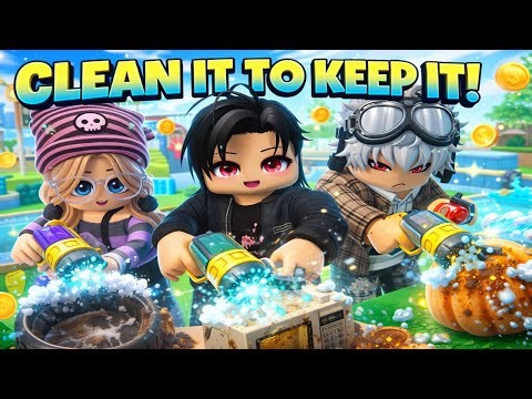 WE BECOME THE MASTERS OF CLEANING!!