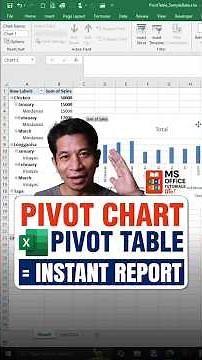 Excel Pivot Table & PivotChart in 1 Minute! | Auto-Summarize & Auto-Graph Tutorial (Tagalog)