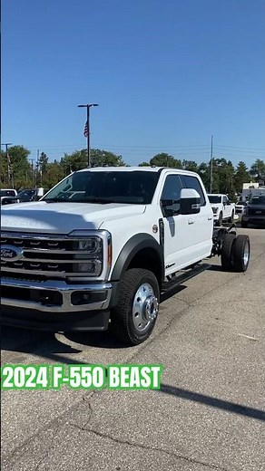 2023 Ford F-550 diesel. Beast mode with massive capability for towing and payload