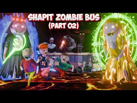 GULLI BULLI VS SHAPIT ZOMBIE BUS (PART 02) ! HORROR STORY I HAUNTED VILLA I