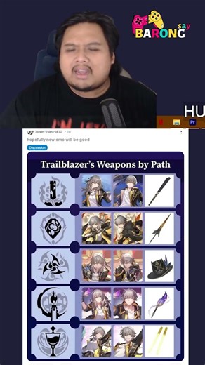 PATH MC FAVORIT KALIAN YANG MANA.. 😂 #wutheringwaves #honkaistarrail #shorts