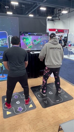 Multiplayer in action using GAMR Play Pad | #itgmania #gamr #gaming