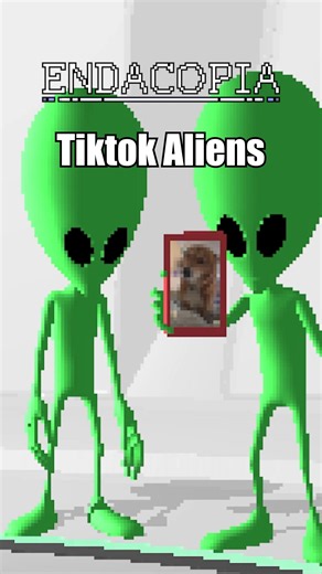 ENDACOPIA Tiktok Aliens Easter Egg #shorts #gaming #endacopia