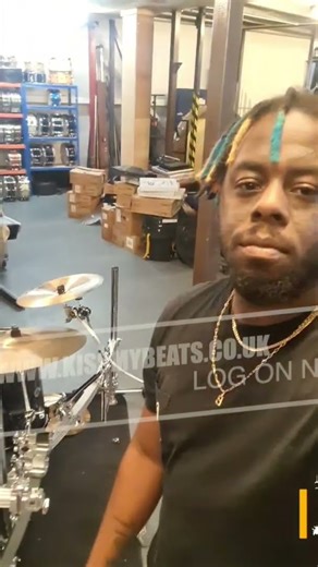Building a custom drum kit in the warehouse