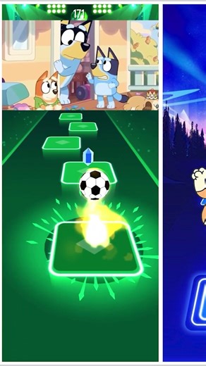 BLUEY BINGO-MINISODES FRIENDS, BLEUY MEGIC, BLUET FUNNY MOMeNTS ★★TILES HOP