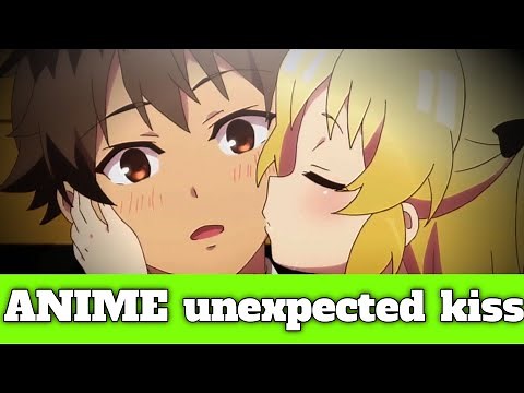 Anime unexpected kiss moments 💋|cute kiss moments|anime kiss|anime series