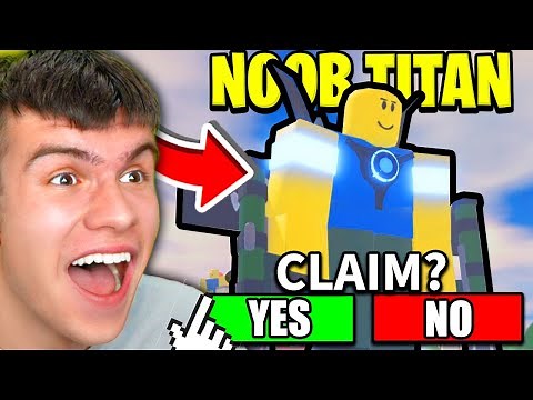 How To GET The NOOB TITAN BADGE In Roblox NOOB EXPERIMENT BATTLE RP!
