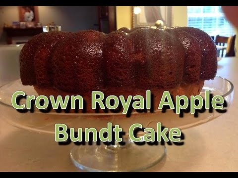 Crown Royal Apple Bundt Cake - Oven