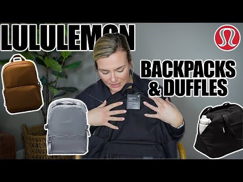 LULULEMON BACKPACK REVIEW & COMPARISON!