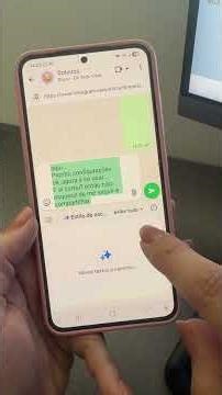 Você conhece essa nova função do WhatsApp?...#tecnologia #dicas #celular