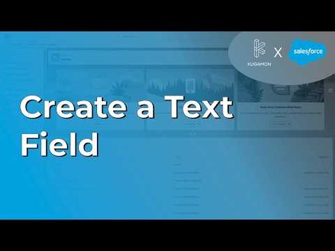 Create Text Field in Salesforce #admin #tips