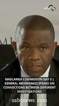 Mkhwanazi continues with testimony on day 3 of Madlanga Commission #sabcnews