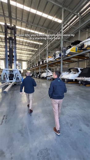 Pelican Waters Marina on Instagram: "Dry Stack changes everything: less maintenance, less stress, more time on the water. If you’re thinking about upgrading…it’s important you listen 🌊"