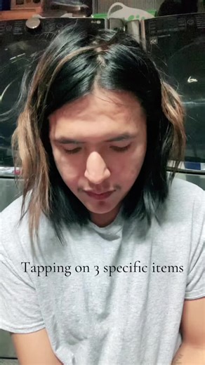 Relaxing ASMR Tapping on Three Specific Items