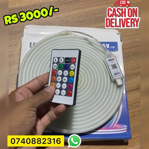 5m RGB neon Strip රු 3000/-💵 ඕඩර් ලින්ක් එක 👉 wa.me/94740882316 Shop ☎️ 0740882316 🚚 ලංකාවේ ඕනෑම තැනකට delivery පහසුකම 📦 භාණ්ඩ ලැබුණු පසු මුදල් ගෙවන්න #rgbstrip #rgblights #neonstriplights #RGB #saleinsrilanka #priceinsrilanka #onlineshop #ledstrips #ledstriplights | SL easy work