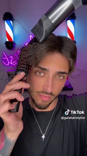 Modern Middle Part Hairstyles for Men | Barber Styling Tips