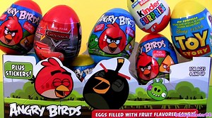 18 reactions | 4 Surprise Toys Toy Story Cars Kinder Angry Birds Holiday Edition Awesome Disney Toys Review If you like this video , share it with your friends | Funtoyzcollector | Facebook