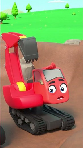 🚧 How To Excavate Dinosaurs! #learning #forkids 🚜 | Digley and Dazey #shorts