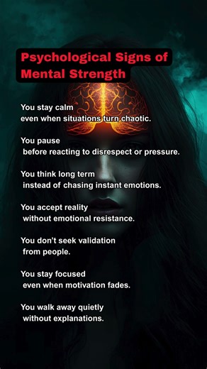 Signs You Are Mentally Unshakeable