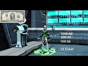 PSO2 - How to get 500 AC, 100 SG, and 12 AC Scratch Ticket for $2 (Tested and worked as 8.10.2020)