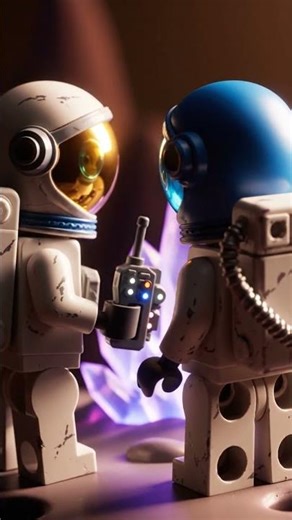 Miniature Martian Mission Hyper Realistic LEGO Sci Fi [Unofficial Lego Story]