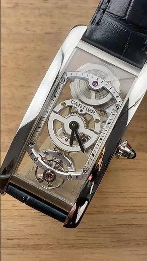 Cartier Tank Cintree Platinum (WHTA0022) 1-Minute Watch Review