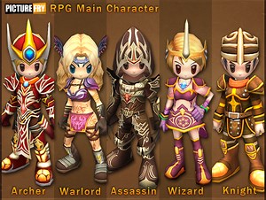 [Released] RPG Five Main Characters
