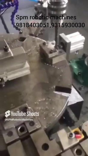 SPM AUTOMATIC DRILLING MACHINE INDEXING ROTARY #industrialautomation #factoryautomation #automation