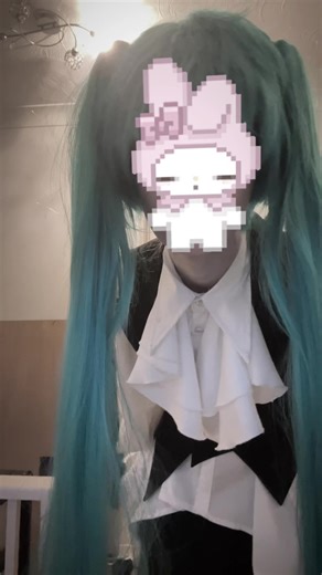 i hate my face sm #miku #hatsunemiku #cosplay #oujifashion #fyp