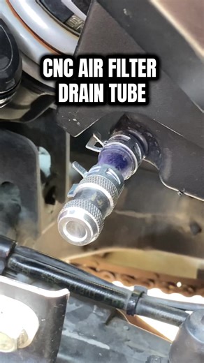 CNC Air Filter Drain Tube Installation Guide