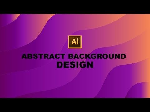 How to Create Abstract Background in Adobe Illustrator | Step-by-Step Tutorial