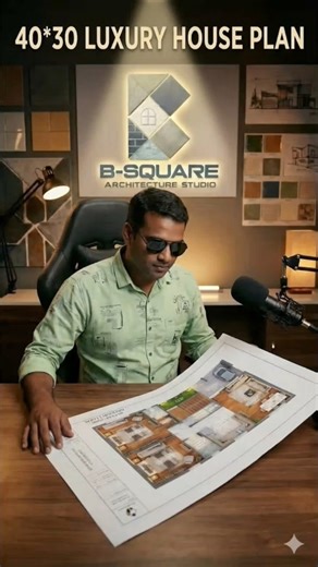 Amazing 40x30 Luxury House Plan | 3D House Design