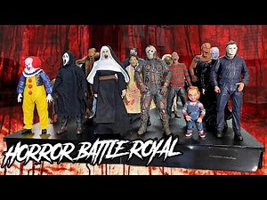 30 MAN HORROR ACTION FIGURE BATTLE ROYAL! INSANE FINISH!