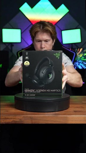 Unboxing the Razer Kraken V4 X Sensa HD Haptics, a headset that lets you feel every moment.