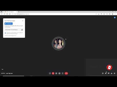 How To Leave from Google Meet Conference | End Meeting In Google Meet