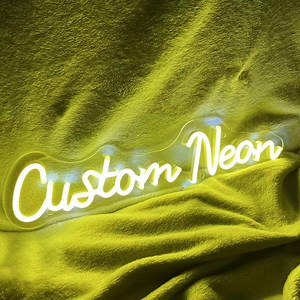 Custom Neon Signs, Personalised Led Neon Lights Sign Customizable for Wall Decor Wedding Birthday Party Bedroom Bar Shop Name Logo Lights - Etsy
