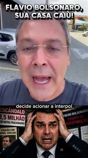 FEDERAL POLICE CONSIDERING INTERPOL ACTION TO TRACK FLÁVIO BOLSONARO'S ASSETS.