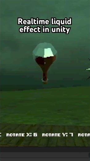 Liquid wobble effect in unity #liquidinb