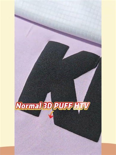 How to use the 3D PUFF Silicone Rubber HTV Vinyl #custom #customtshirt#tshirtdesign #customclothing